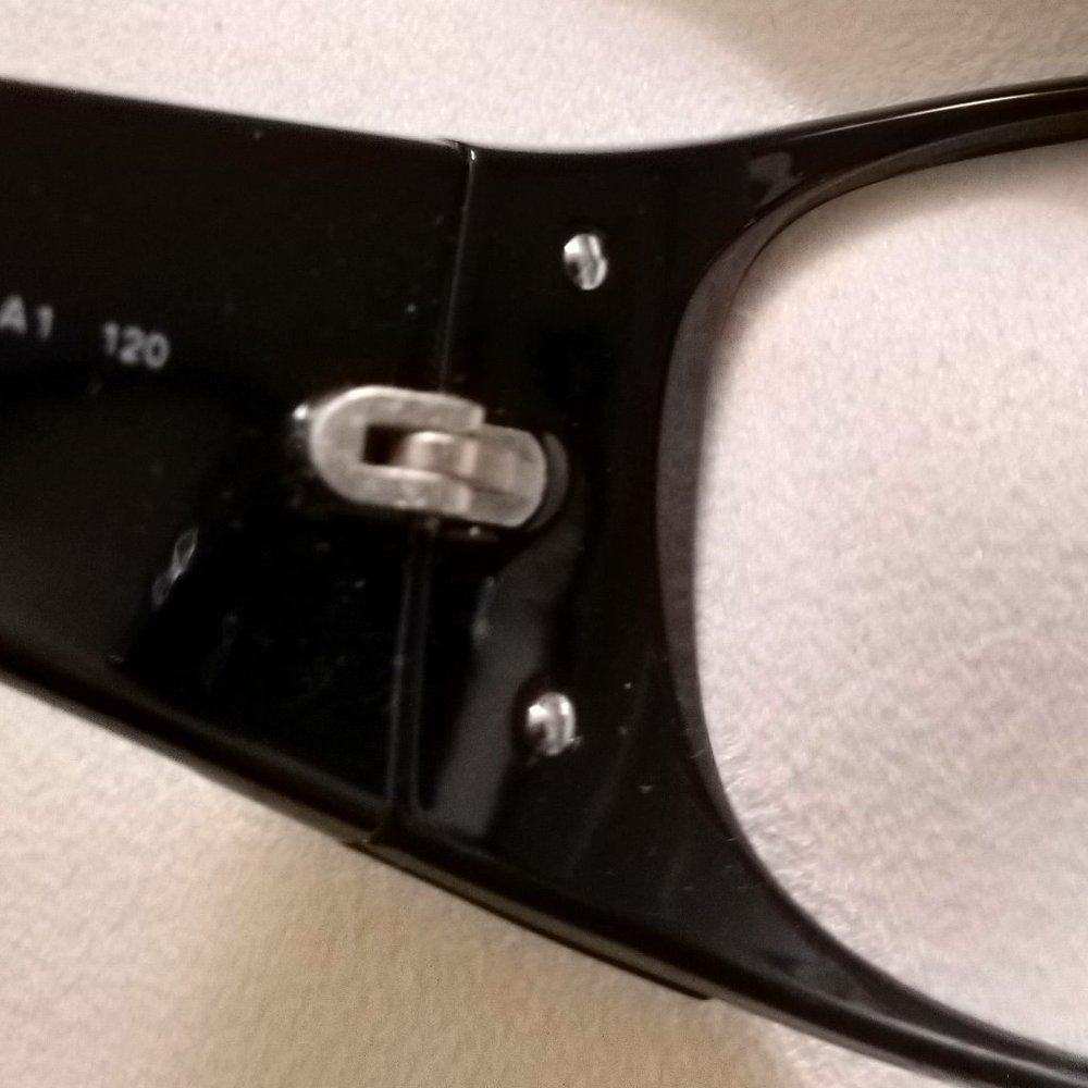 Prada Black Sunglasses: Frames Only - Picture 12 of 16
